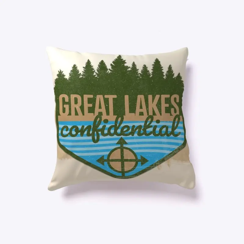 Great Lakes Confidential Pillow